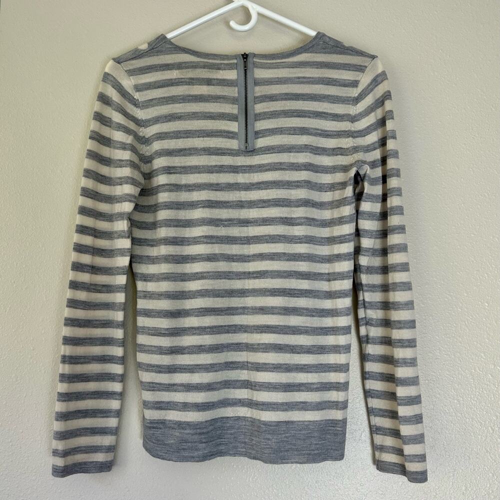 Clements Riberio knit sweater polka dot merino wool soft academia preppy soft M - Picture 7 of 9